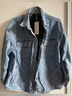 Dokotoo Denim Jacket for Women Fashion Solid Oversized Long Sleeve jacket